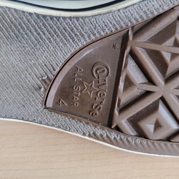 Converse Low Top Chuck Taylor All Star Gray Canvas Sneakers Shoes Unisex CTAS 6 - Picture 11 of 15